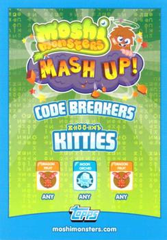 2012 Topps Moshi Monsters Mash Up Code Breakers #26 Purdy Back