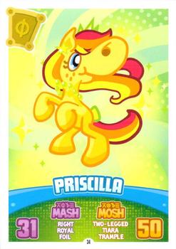 2012 Topps Moshi Monsters Mash Up Code Breakers #34 Priscilla Front