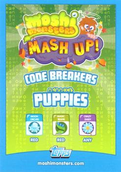 2012 Topps Moshi Monsters Mash Up Code Breakers #39 White Fang Back
