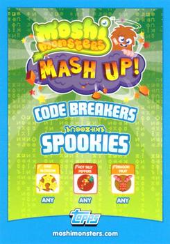 2012 Topps Moshi Monsters Mash Up Code Breakers #41 Squidge Back