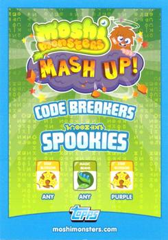 2012 Topps Moshi Monsters Mash Up Code Breakers #42 Kissy Back