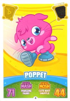 2012 Topps Moshi Monsters Mash Up Code Breakers #49 Poppet Front
