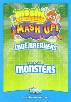 2012 Topps Moshi Monsters Mash Up Code Breakers #52 Luvli Back
