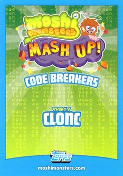 2012 Topps Moshi Monsters Mash Up Code Breakers #56 Podge Back