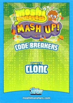 2012 Topps Moshi Monsters Mash Up Code Breakers #64 Pirate Pong Back