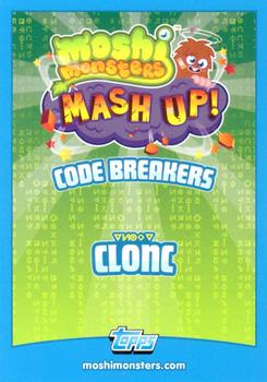 2012 Topps Moshi Monsters Mash Up Code Breakers #65 Black Jack Back