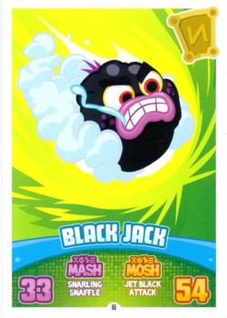 2012 Topps Moshi Monsters Mash Up Code Breakers #65 Black Jack Front
