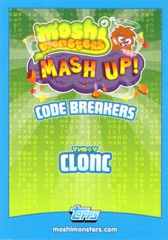 2012 Topps Moshi Monsters Mash Up Code Breakers #68 Frau Now Brownkau Back
