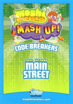 2012 Topps Moshi Monsters Mash Up Code Breakers #71 Bjorn Squash Back