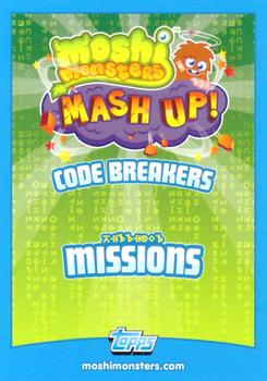 2012 Topps Moshi Monsters Mash Up Code Breakers #78 Super Katsuma Back