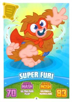 2012 Topps Moshi Monsters Mash Up Code Breakers #81 Super Furi Front