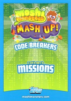 2012 Topps Moshi Monsters Mash Up Code Breakers #83 Elder Furi Back