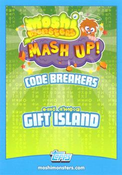 2012 Topps Moshi Monsters Mash Up Code Breakers #98 Clutch Back