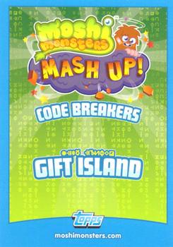2012 Topps Moshi Monsters Mash Up Code Breakers #99 Skeeter Rydell Back