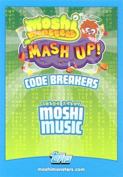 2012 Topps Moshi Monsters Mash Up Code Breakers #103 Bobbi Singsong Back