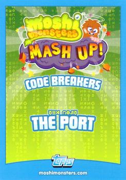 2012 Topps Moshi Monsters Mash Up Code Breakers #105 Cap 'N Buck Back