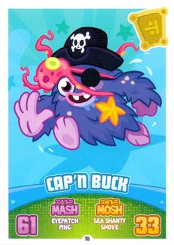 2012 Topps Moshi Monsters Mash Up Code Breakers #105 Cap 'N Buck Front