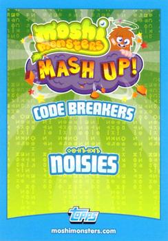 2012 Topps Moshi Monsters Mash Up Code Breakers #110 Cherry Bomb Back