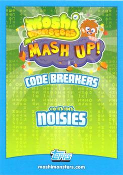 2012 Topps Moshi Monsters Mash Up Code Breakers #113 Boomer Back