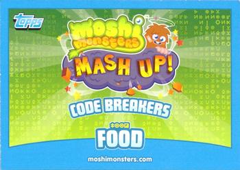 2012 Topps Moshi Monsters Mash Up Code Breakers #155 Carton of Sour Milk Back