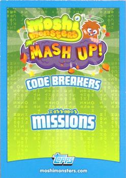2012 Topps Moshi Monsters Mash Up Code Breakers #178 Bubba Back