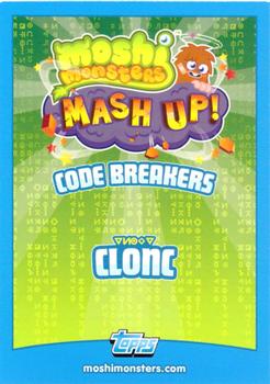 2012 Topps Moshi Monsters Mash Up Code Breakers #181 Fabio Back