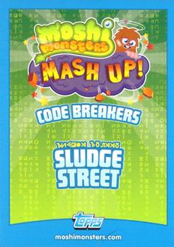 2012 Topps Moshi Monsters Mash Up Code Breakers #192 First Officer Ooze Back