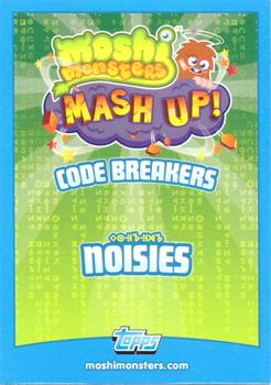 2012 Topps Moshi Monsters Mash Up Code Breakers #206 Hip Hop Back