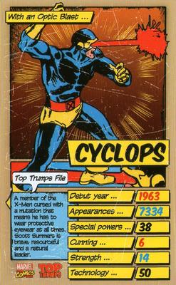 2014 Top Trumps Marvel Who Is The Mightiest? #NNO Cyclops Front