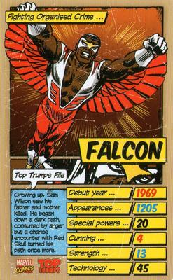 2014 Top Trumps Marvel Who Is The Mightiest? #NNO Falcon Front