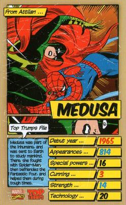 2014 Top Trumps Marvel Who Is The Mightiest? #NNO Medusa Front