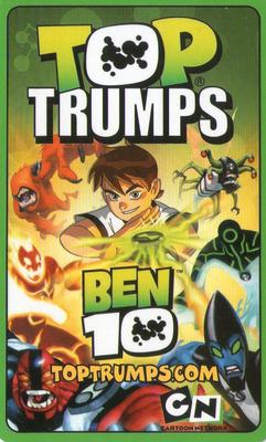 2008 Top Trumps Specials Ben 10 #NNO Bounty Hunter Back