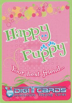 1995 Digit Cards Happy Puppy #3 Krusty & Daffy Back