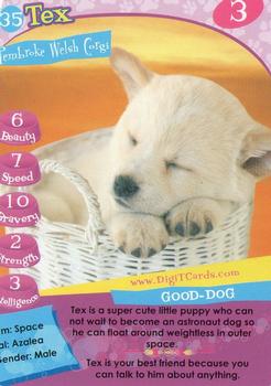 1995 Digit Cards Happy Puppy #35 Tex Front