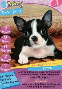 1995 Digit Cards Happy Puppy #40 Mary Front
