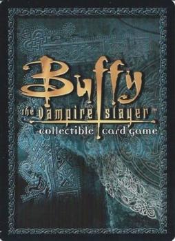 2001 Score Buffy The Vampire Slayer CCG: Pergamum Prophecy #1 Feeding Time Back