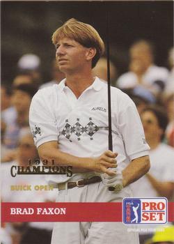 1992 Pro Set PGA Tour - 1991 Champions #113 Brad Faxon Front