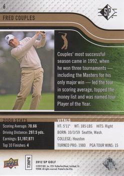 2012 SP #6 Fred Couples Back