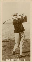 1928 Millhoff Famous Golfers #3 Ernest Holderness Front