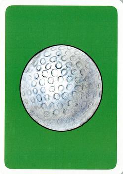2005 Hero Decks Golf Heroes Playing Cards #3♣ Stuart Appleby Back
