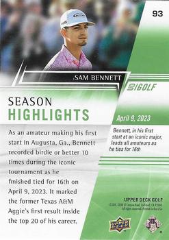 2024 Upper Deck #93 Sam Bennett Back