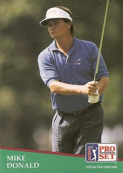 1991 Pro Set PGA Tour #129 Mike Donald Front