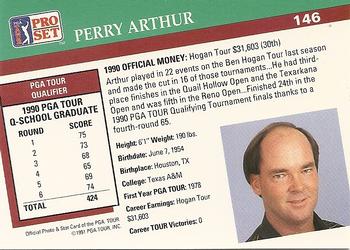 1991 Pro Set PGA Tour #146 Perry Arthur Back
