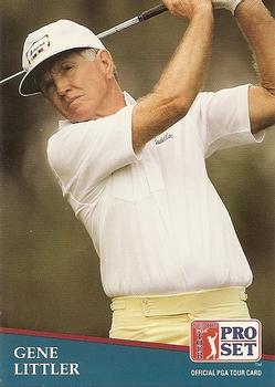 1991 Pro Set PGA Tour #201 Gene Littler Front
