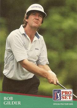1991 Pro Set PGA Tour #56 Bob Gilder Front