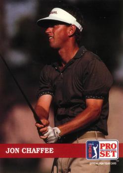 1992 Pro Set PGA Tour #144 Jon Chaffee Front