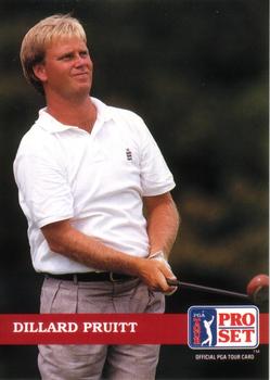 1992 Pro Set PGA Tour #17 Dillard Pruitt Front