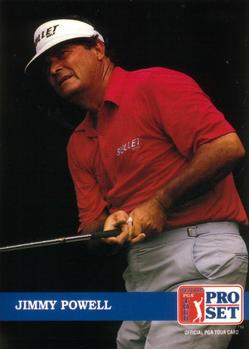 1992 Pro Set PGA Tour #235 Jimmy Powell Front