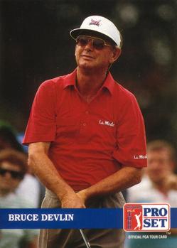 1992 Pro Set PGA Tour #251 Bruce Devlin Front