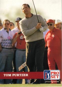 1992 Pro Set PGA Tour #30 Tom Purtzer Front